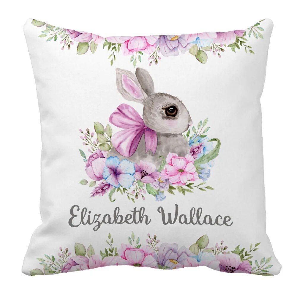 Custom Floral Bunny Bedding-Children Cloth Shop