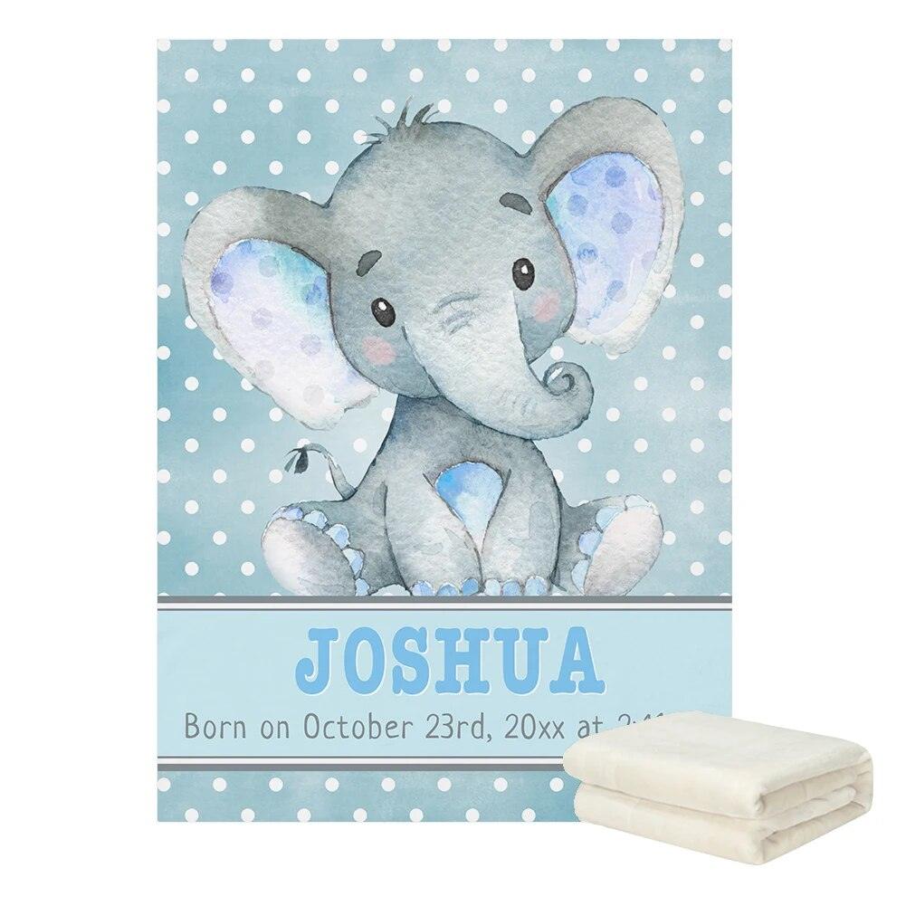 Custom Jungle Animals Blanket-Children Cloth Shop