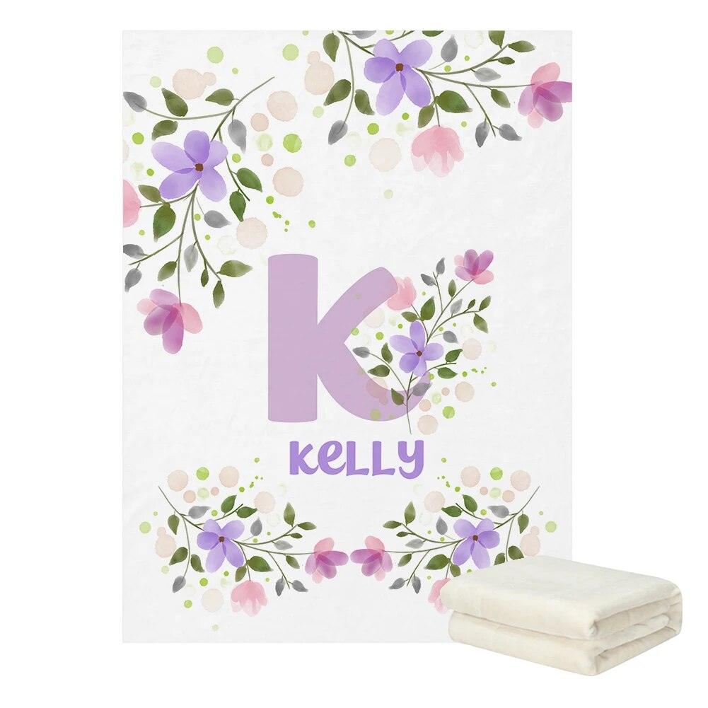 Custom Name Personalized Blanket-Children Cloth Shop