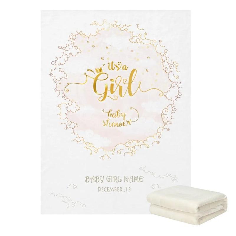 Elegant Golden Accents Blanket-Children Cloth Shop