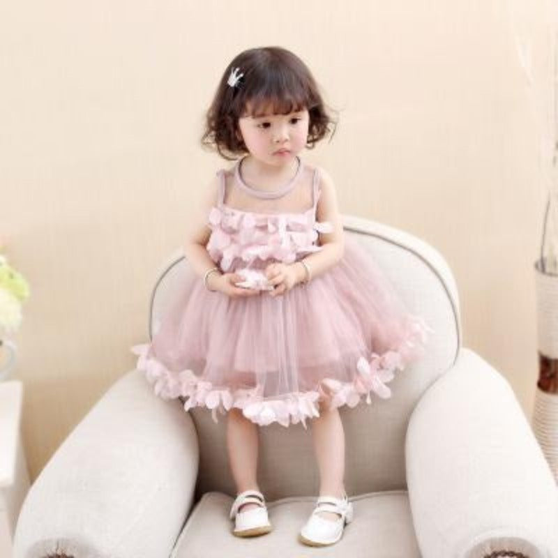 Girls Mesh Summer Clothes-Children Cloth Shop