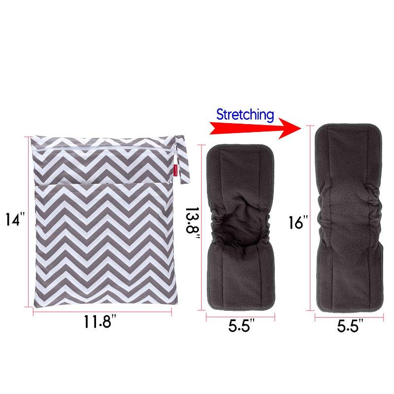 Bamboo Fleece Diaper Inserts-Children Cloth Shop