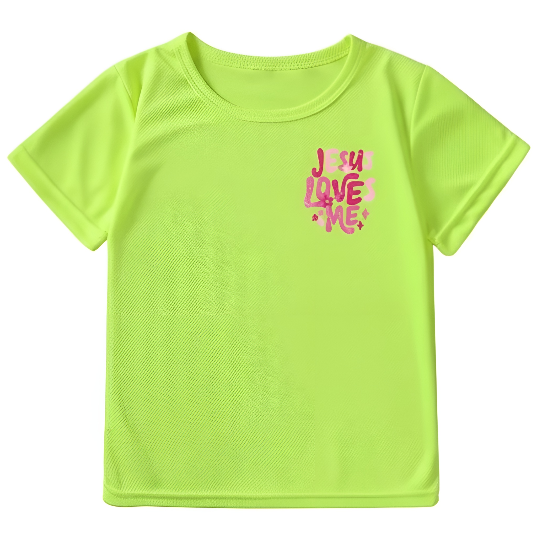 Dual Sided Letter Print T Shirt