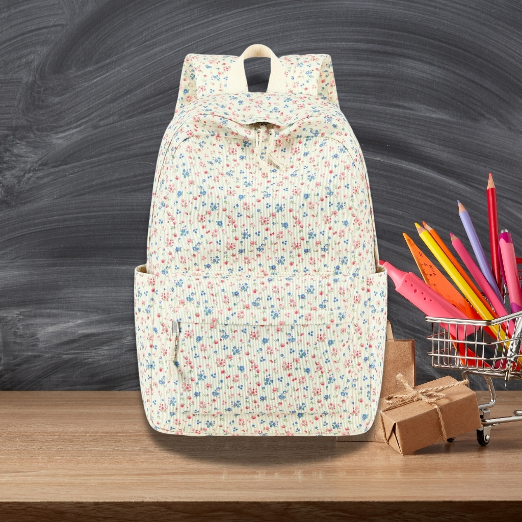 Elementary Corduroy Backpack