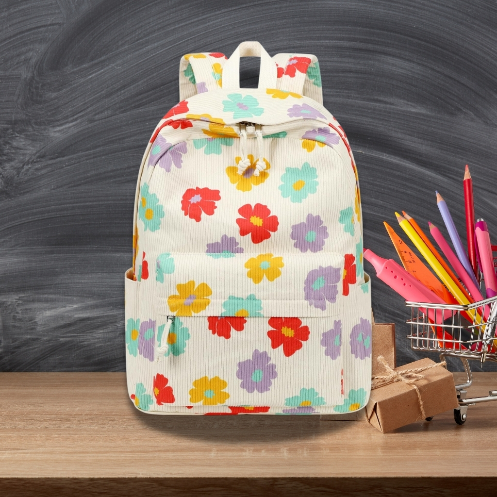 Elementary Corduroy Backpack