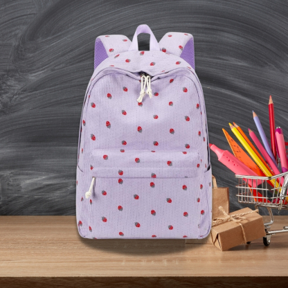 Elementary Corduroy Backpack