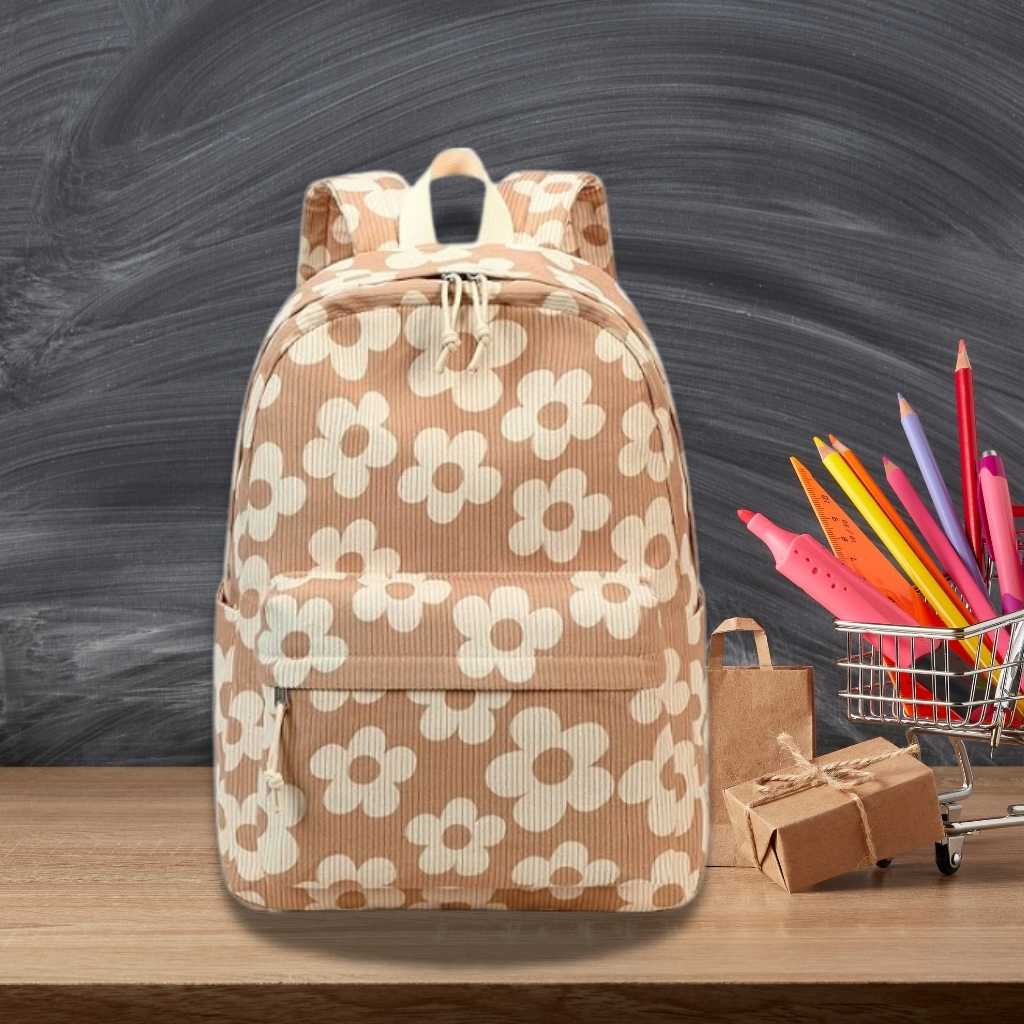 Elementary Corduroy Backpack