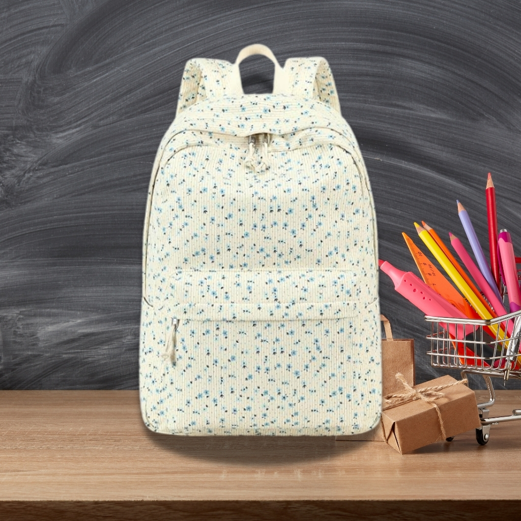 Elementary Corduroy Backpack