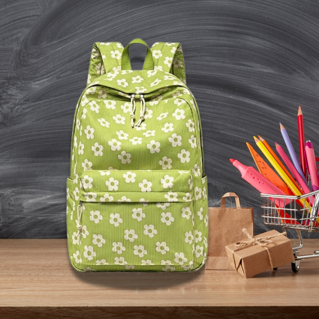 Elementary Corduroy Backpack