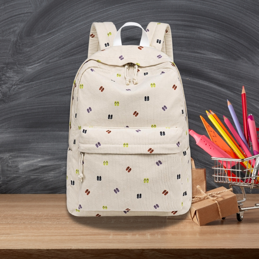 Elementary Corduroy Backpack