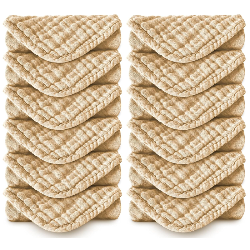 Muslin Burp Cloths Extra Soft And Absorbent Baby Washcloths
