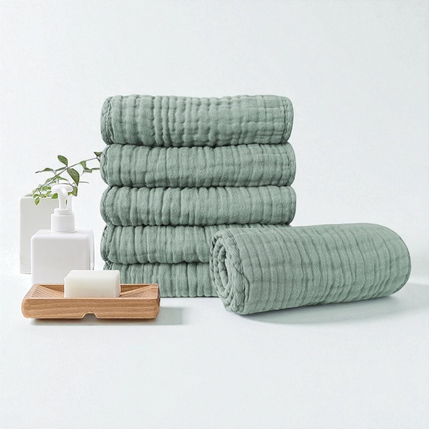 Extra Soft And Absorbent Baby Wash Cloths 