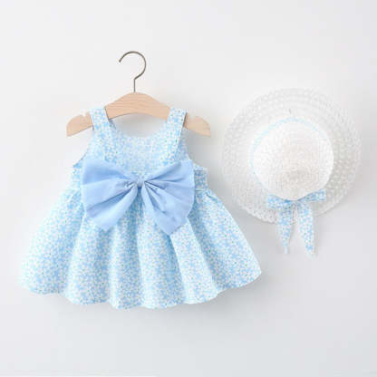 Girls Casual Sleeveless Dresses-Children Cloth Shop