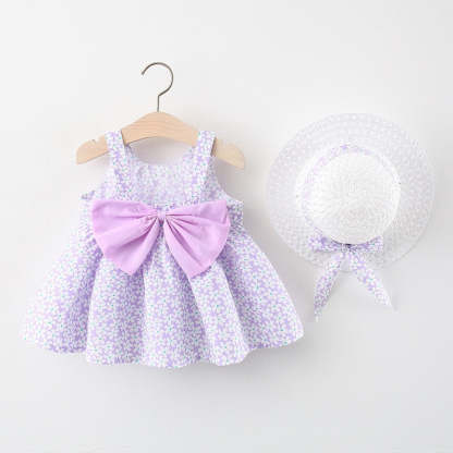 Girls Casual Sleeveless Dresses-Children Cloth Shop