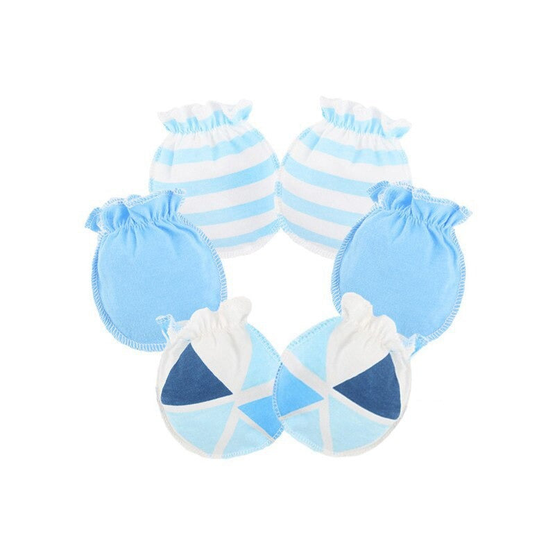 Pure Cotton Newborn Baby Soft Gloves-Children Cloth Shop