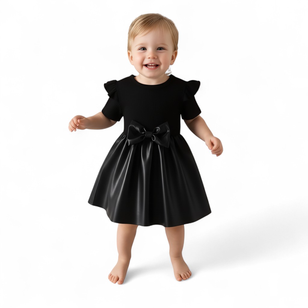 Summer Dress With Short Sleeves Smock Dress