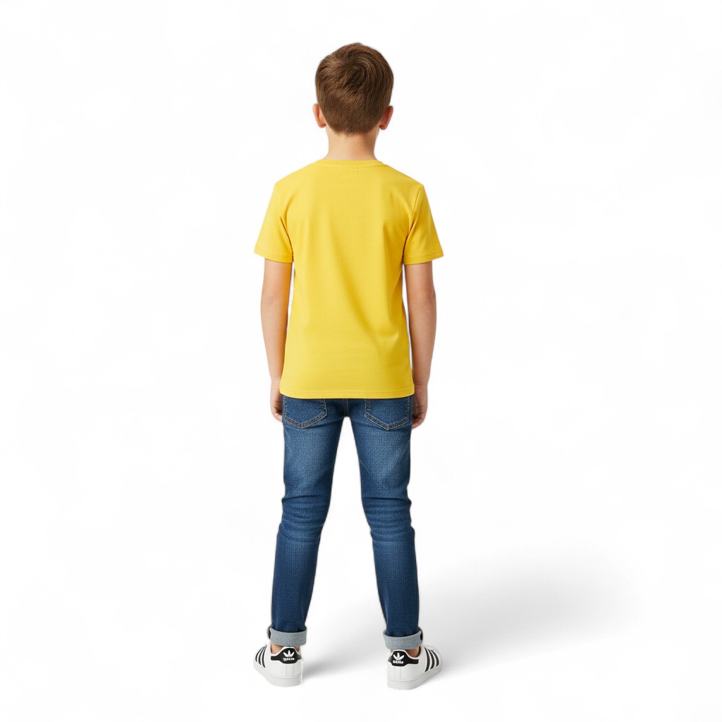 Lightweight Summer Tee with Round Neck