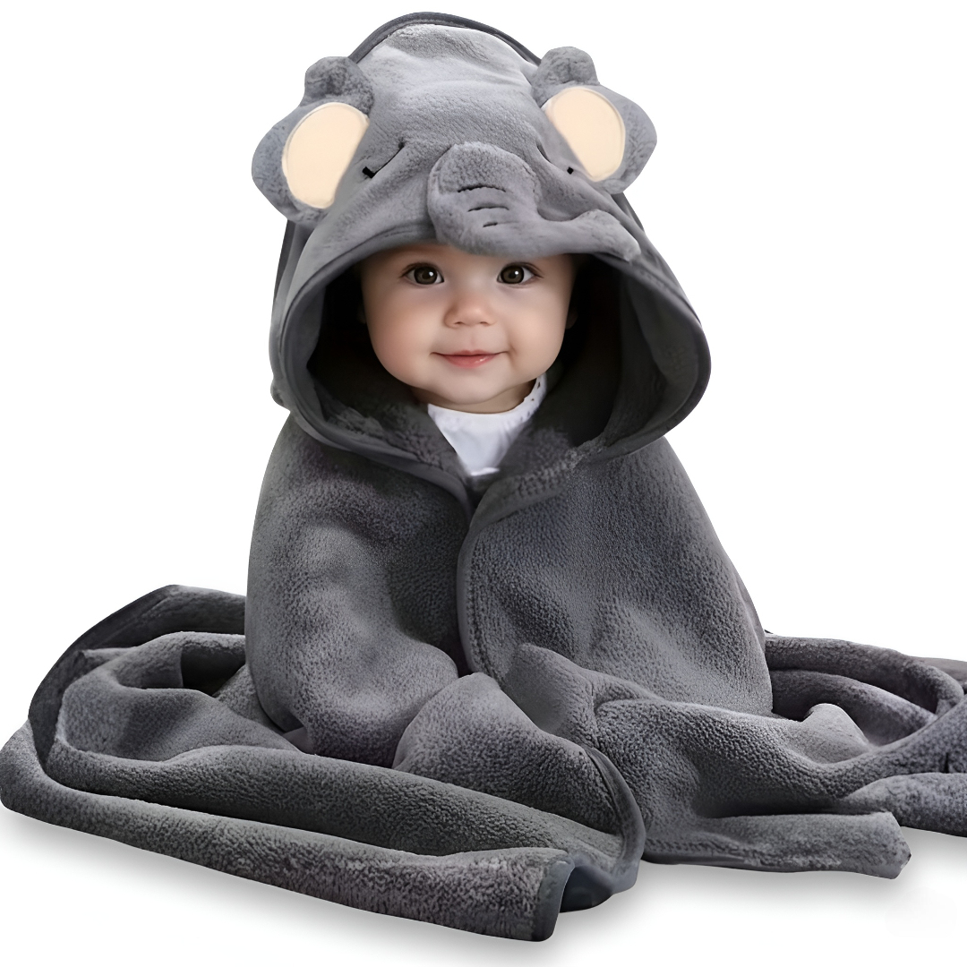 Absorbent Microfiber Baby Bathrobe