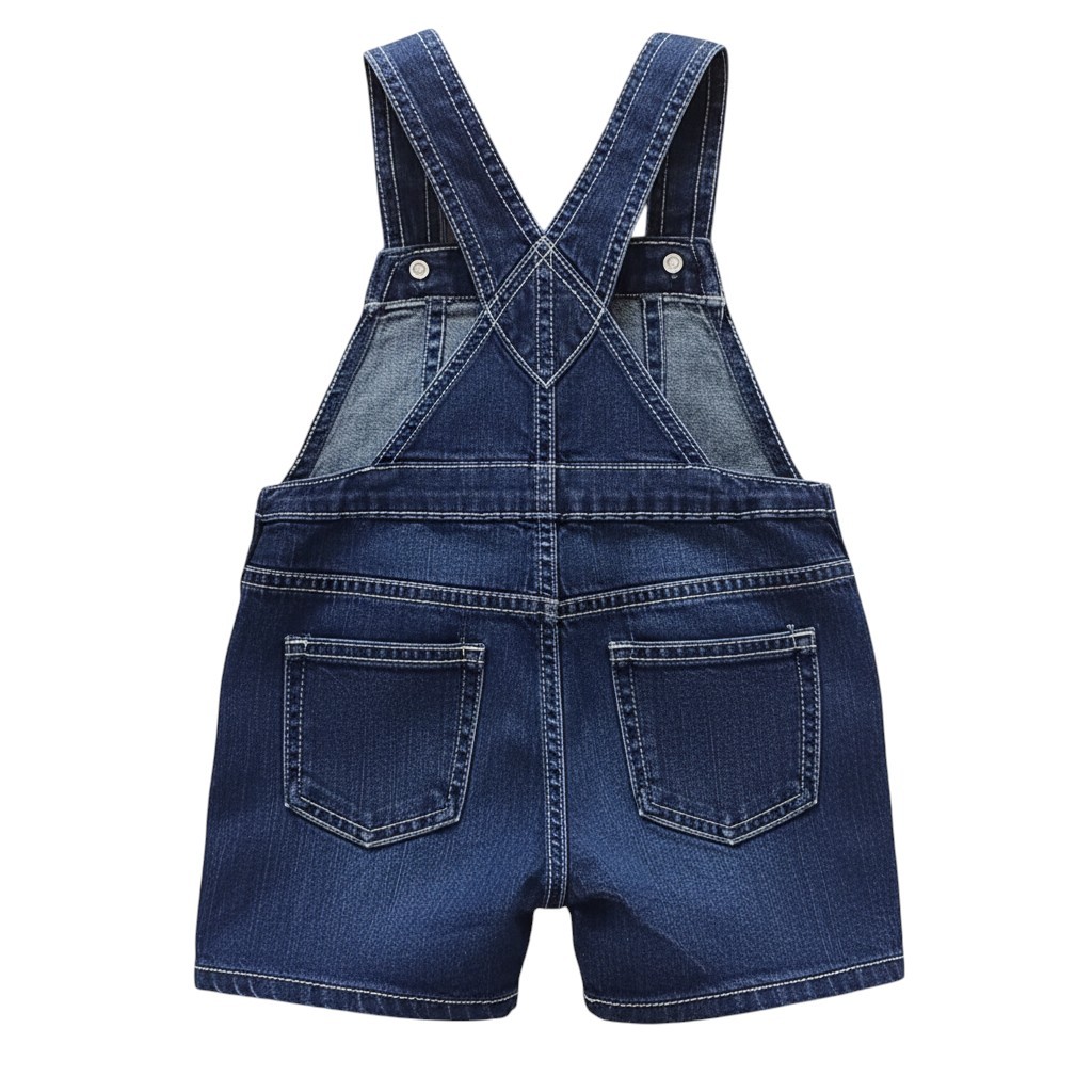 Cartoon Bear Themed Overalls For Baby And Toddlers With Bow Tie