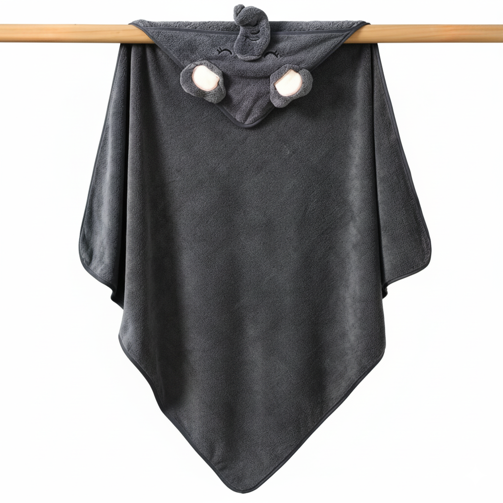 Absorbent Microfiber Baby Bathrobe