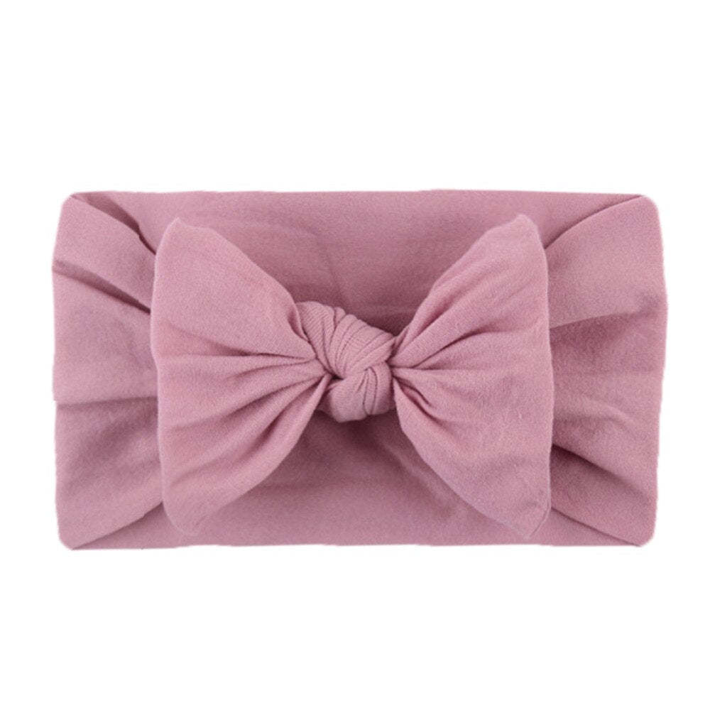 27 Piece Of Solid Color Bow Headband For Girls-Children Cloth Shop