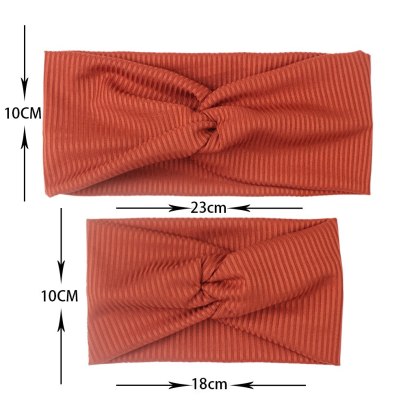 12Pcs Mom & Girl Baby Matching Solid Headband Set-Children Cloth Shop