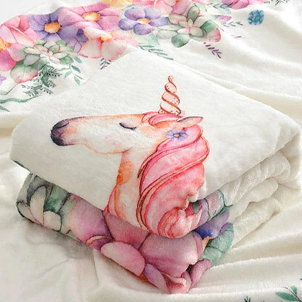 Forest Fox Name Blanket-Children Cloth Shop