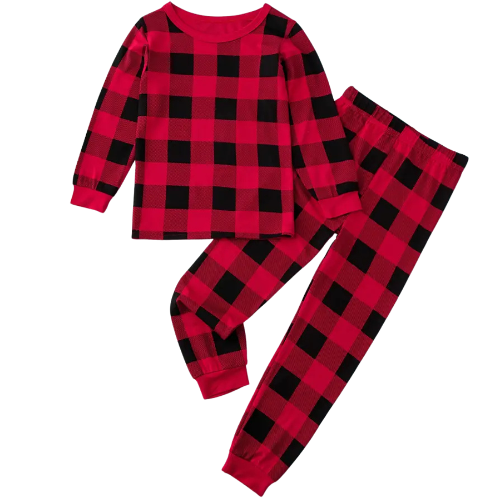 Autumn Christmas Matching Pajamas Set for Boys and Girls