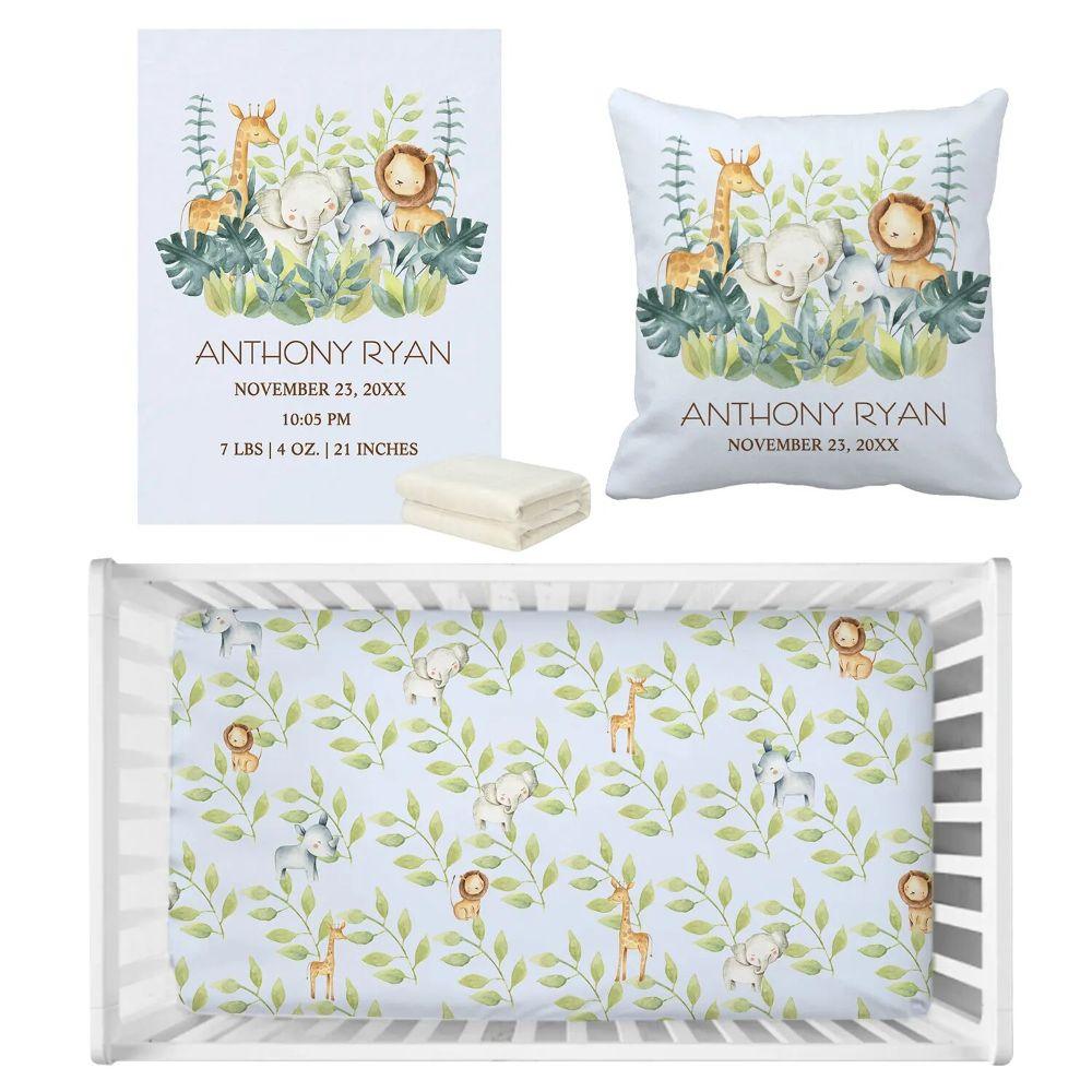Jungle Animals Bedding Set-Children Cloth Shop