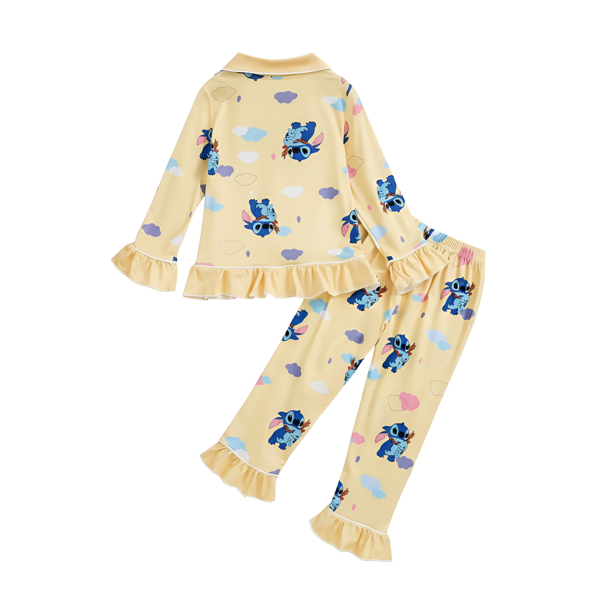 Long Sleeve Comfortable Casual Pajama Set 