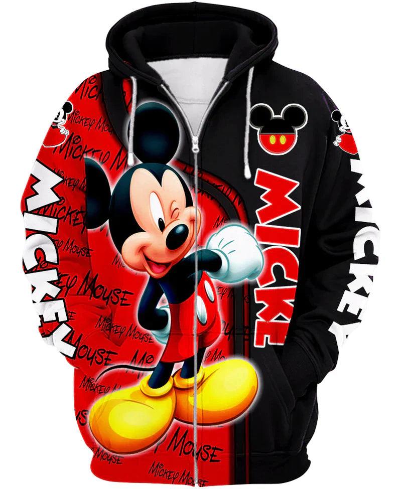Mickey Mouse Zip Hoodie - Children Cloth Shop