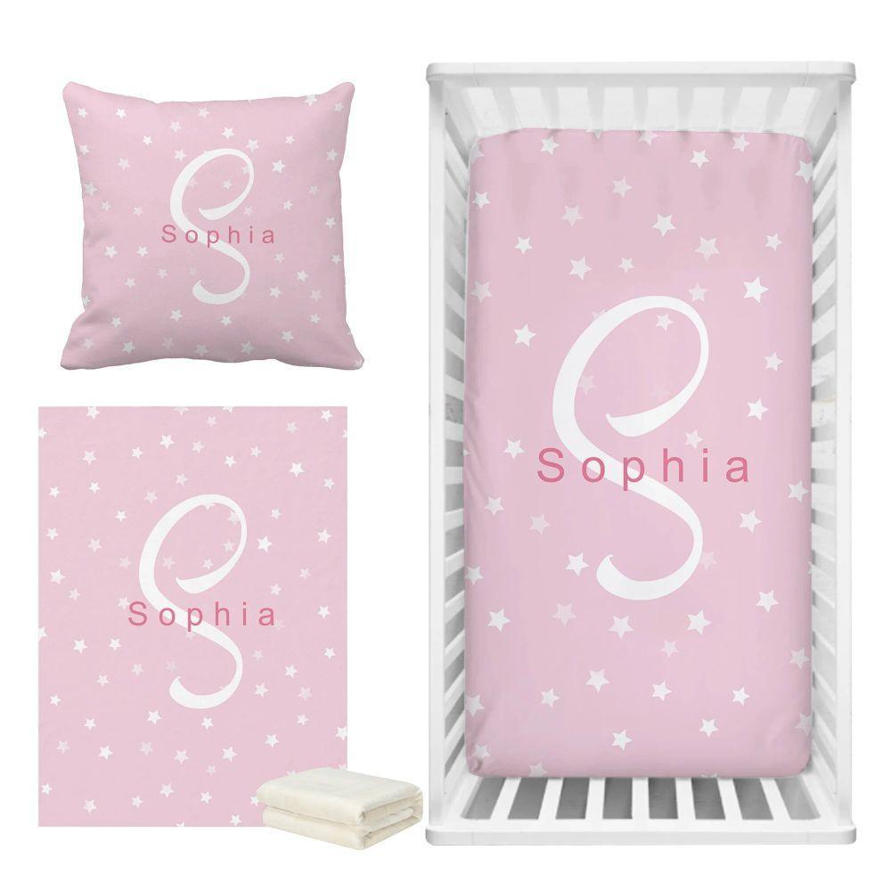Personalized Star Crib Bedding-Children Cloth Shop