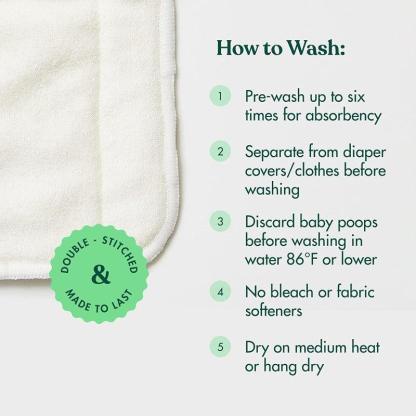 Bamboo Cloth Diaper Inserts-Children Cloth Shop