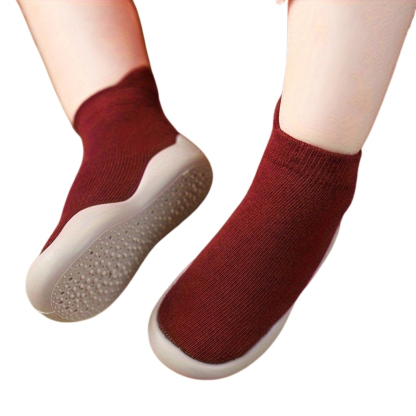 Non Slip Baby Walking Shoes With Cushioned Insole