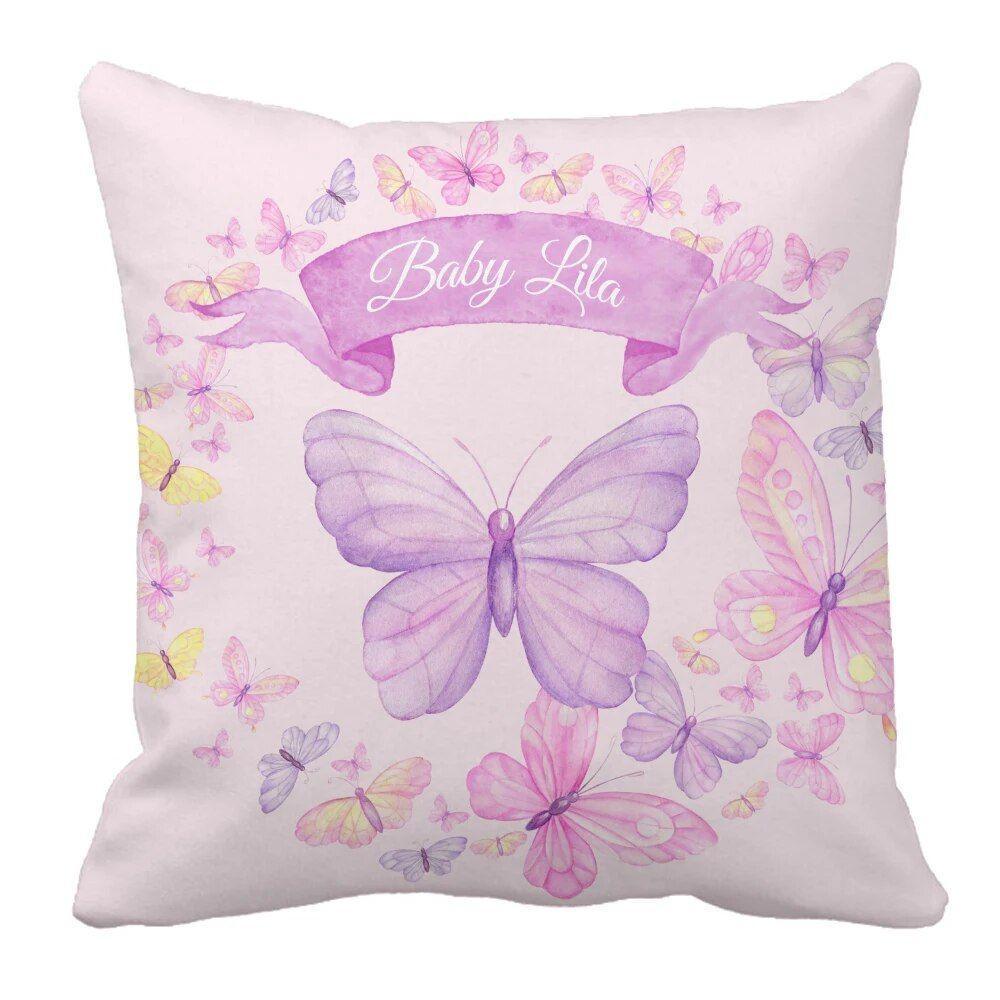 Personalized Butterfly Bedding Set-Children Cloth Shop