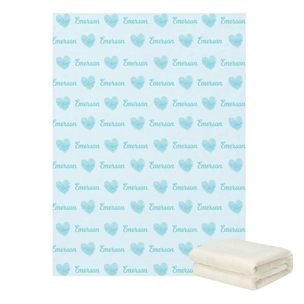 Personalized Butterfly Name Blanket-Children Cloth Shop