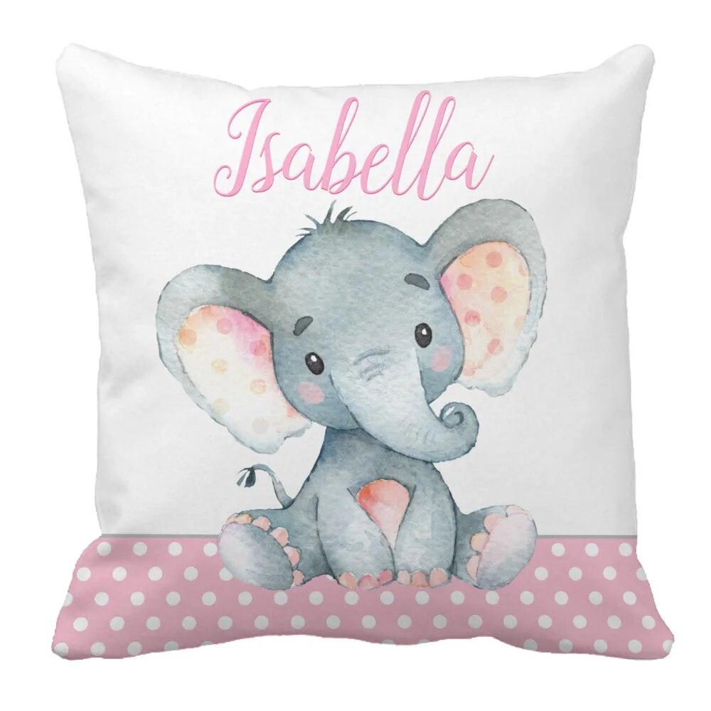 Custom Elephant Crib Bedding Set-Children Cloth Shop