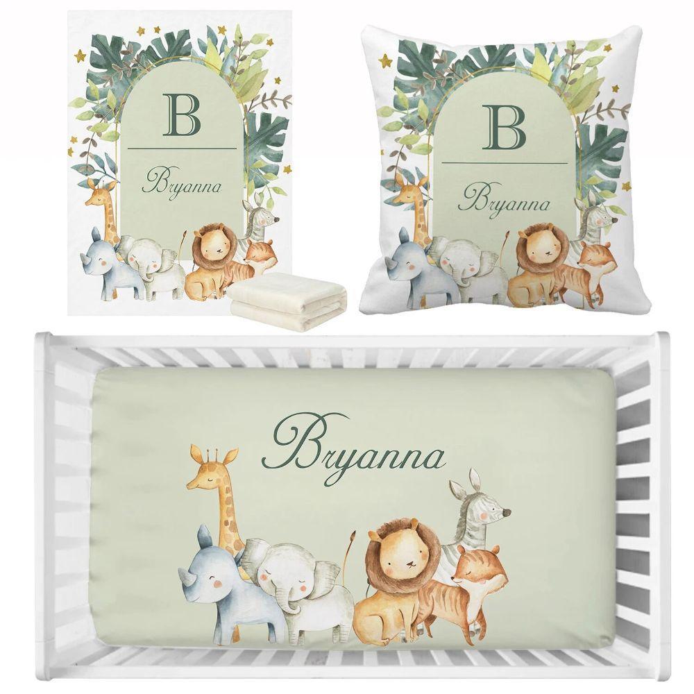 Jungle Animals Bedding Set-Children Cloth Shop
