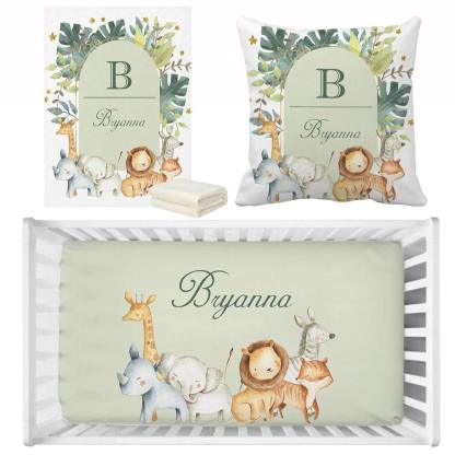 Jungle Animals Bedding Set-Children Cloth Shop