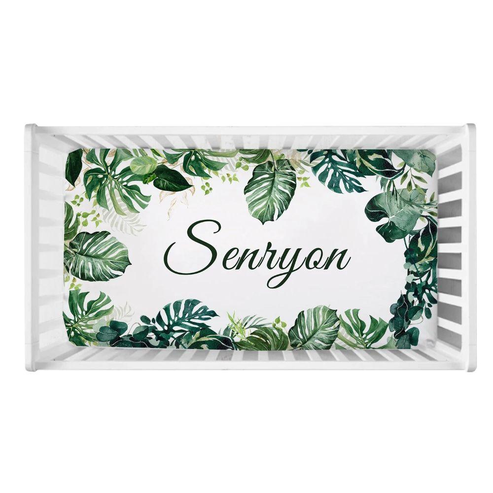 Personalized Jungle Leaves Bedding-Children Cloth Shop