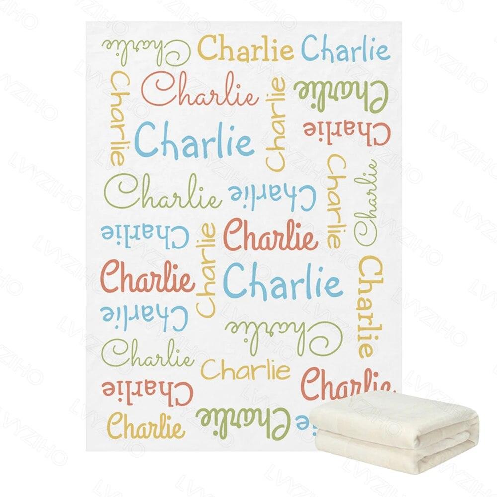 Custom Name Blanket-Children Cloth Shop