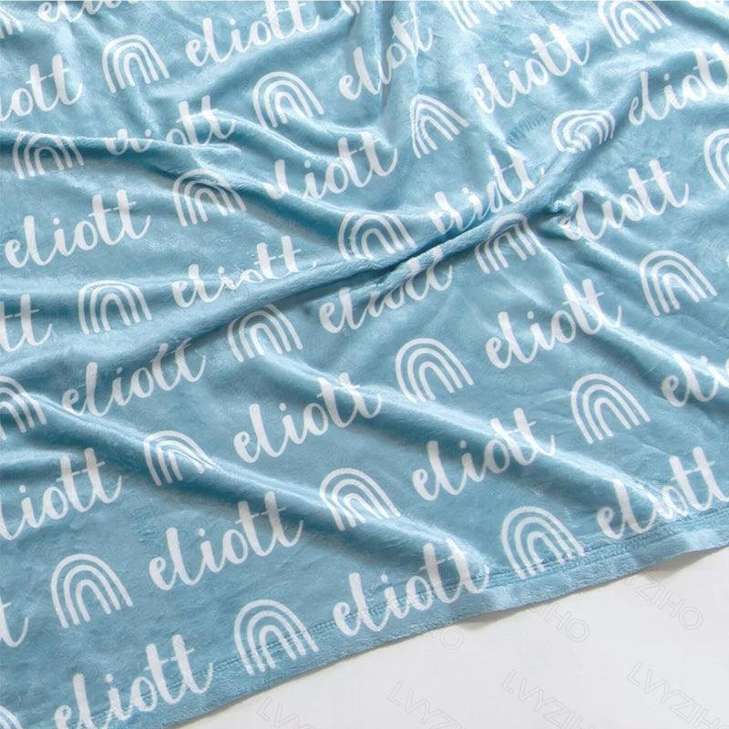 Coral Fleece Blanket – Personalized Soft Throw for All Ages-Children Cloth Shop