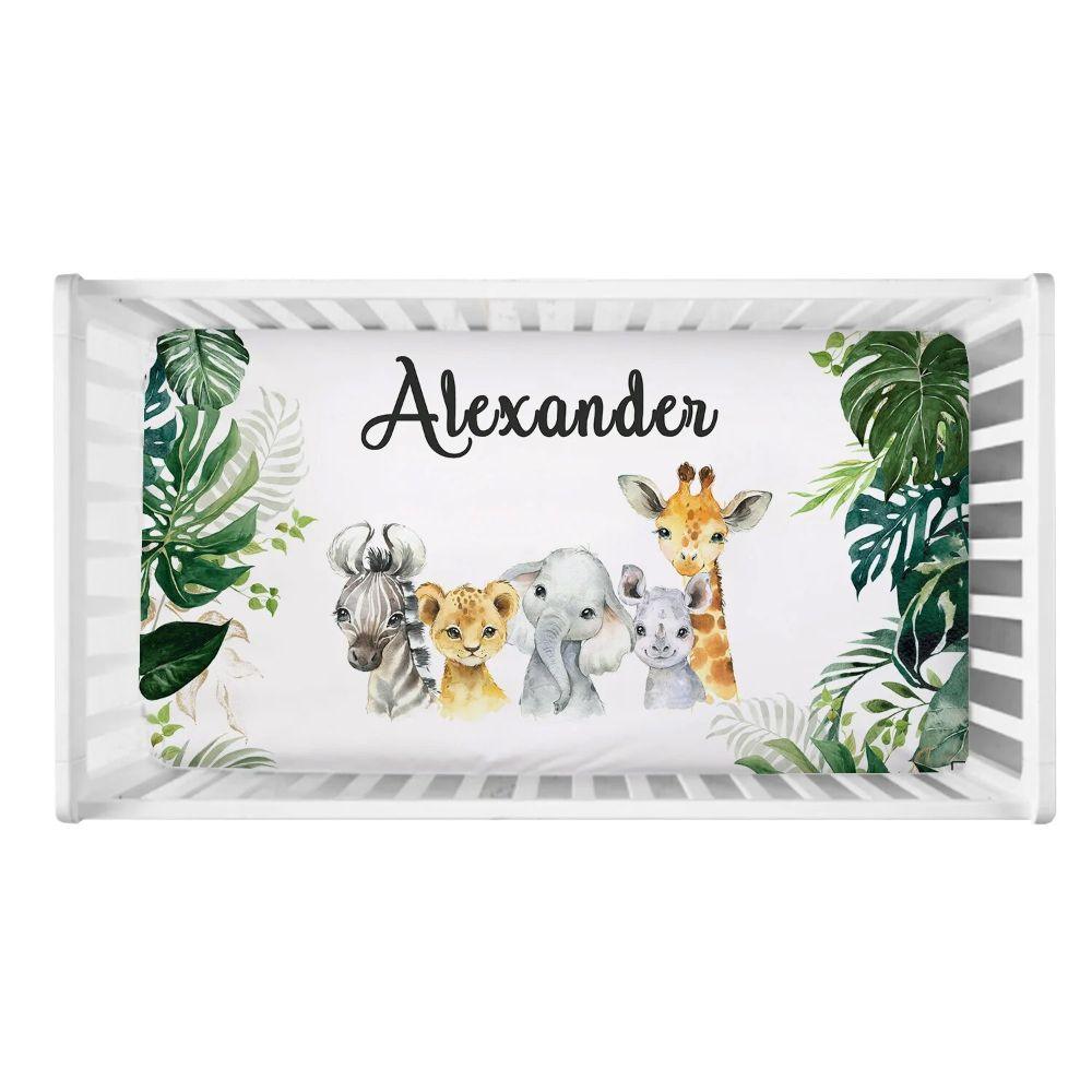 Custom Jungle Theme Baby Bedding-Children Cloth Shop