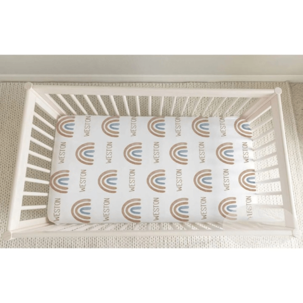 Rainbow Crib Bedding Set-Children Cloth Shop
