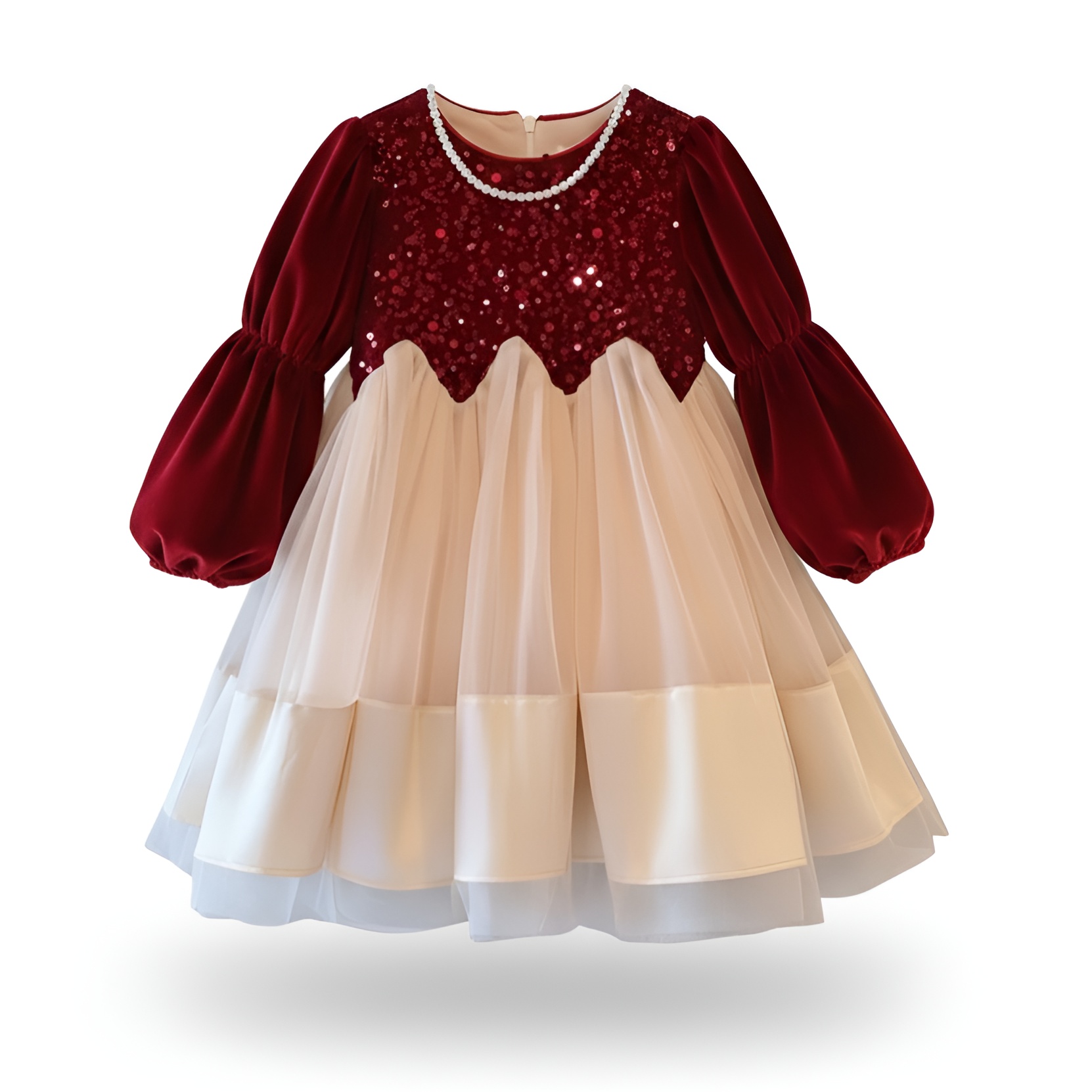 Plush Thick Princess Pony Yarn Dress