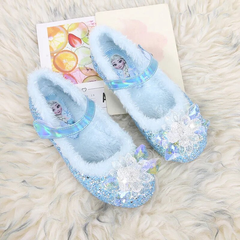 Princess Crystal Party Shoes-Children Cloth Shop