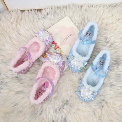 Princess Crystal Party Shoes-Children Cloth Shop