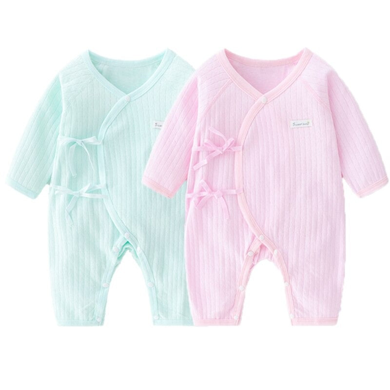 V-Neck Casual Cotton Jumpsuit For Babies-Children Cloth Shop
