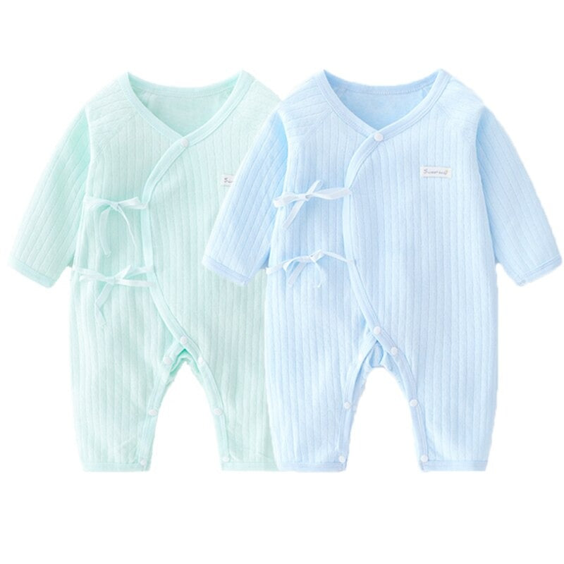 V-Neck Casual Cotton Jumpsuit For Babies-Children Cloth Shop