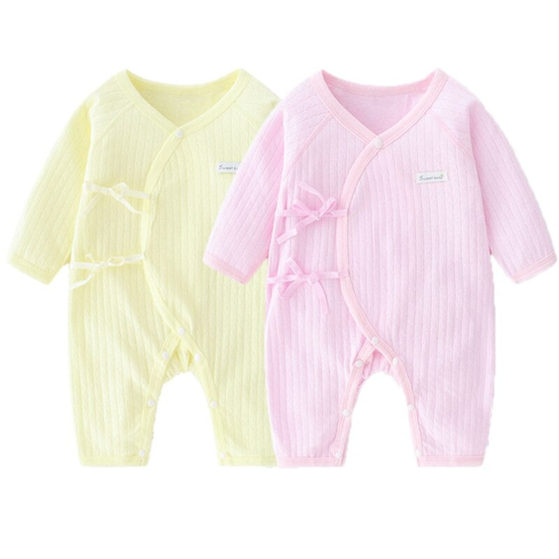 V-Neck Casual Cotton Jumpsuit For Babies-Children Cloth Shop